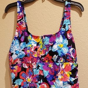 Maxine of Hollywood Azul Lyra dress swimsuit